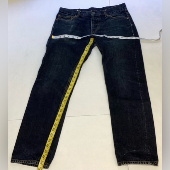 Selvedge Jeans. Armani Exchange. Straight Leg. 32 Waist - Picture 5 of 13
